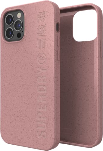Superdry iPhone 12/12 Pro Eco-Friendly Cover pink