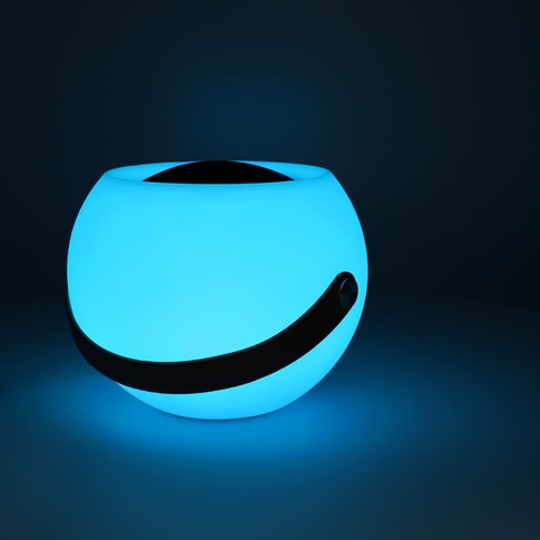 KSIX Bluetooth Speaker Bubble Lamp multicolor Remote Control