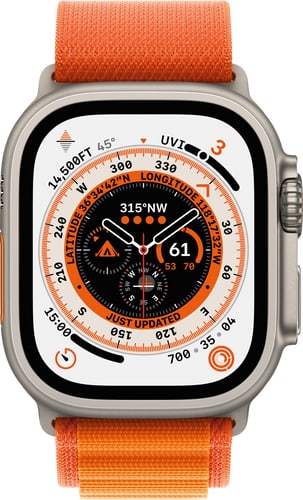 Apple Watch Alpine Loop Band 49mm orange