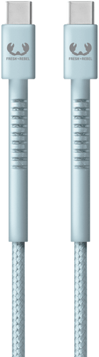 Fresh'N Rebel Data Cable USB C to USB C Dusky Blue