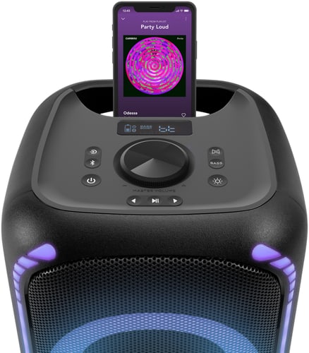 Fresh'N Rebel Party Lound M Bluetooth Speaker Black