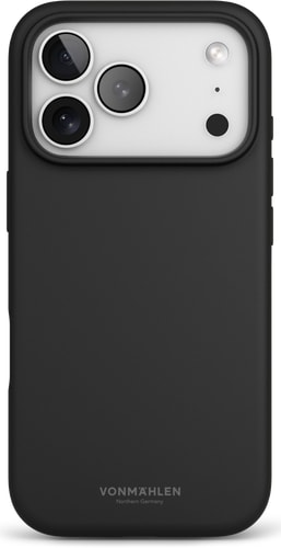 Vonmählen iPhone 17 Pro Max Silicone Backcover Black