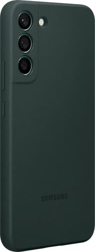 Samsung Galaxy S22+ Silicone Backcover dark green