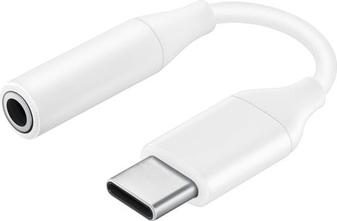 Samsung USB C + Klinken 3.5mm Adapter white