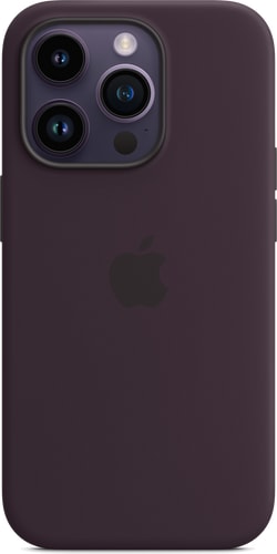 Apple iPhone 14 Pro Silicone Case with MagSafe Elderberry