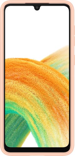 Samsung Galaxy A33 Backcover Card Slot peach