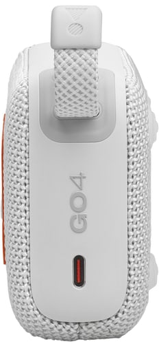 JBL Go 4 Bluetooth Water & Dustproof Speaker White