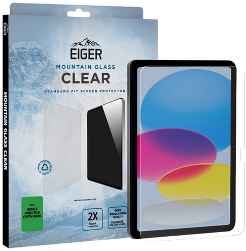 Eiger iPad 10.9 (2022) Mountain Glass Screen Protector (b2b)