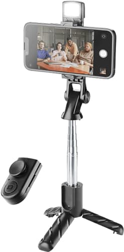 cellularline Bluetooth Selfie Stick Tripod Sparkle black