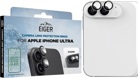 Eiger iPhone Duo Mountain Glas Camera Ring Protector