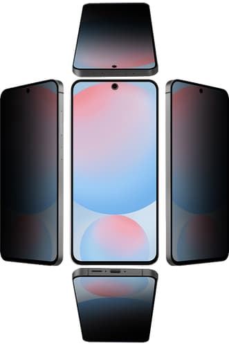Eiger Galaxy S26 Black Edge 360 Screen Protector Privacy