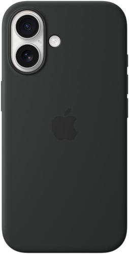 Apple iPhone 16 Plus Silicone MS Backcover Black