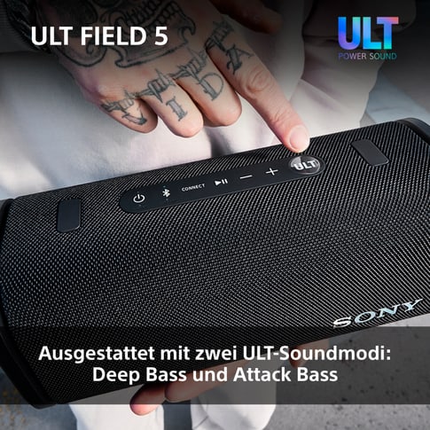 Sony ULT Field 5 Bluetooth Speaker Black