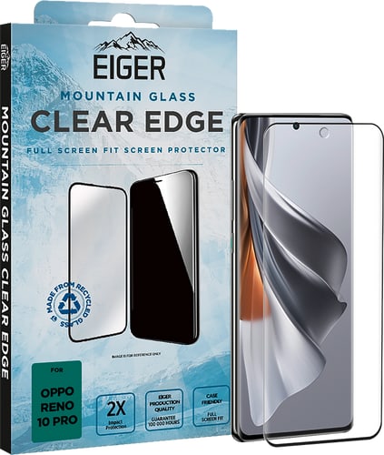 Eiger Oppo Reno 10 Pro screen protector 3D Glas