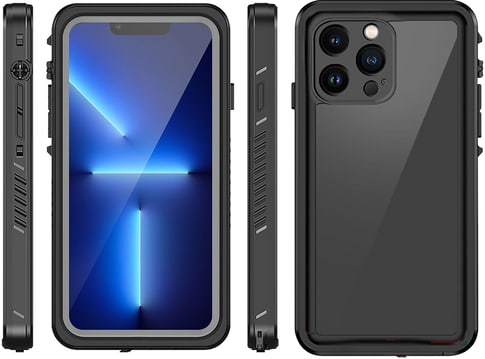 Eiger iPhone 13 Pro Max Avalanche 360 Case black