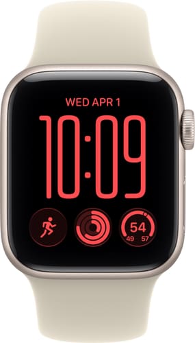 Apple Watch SE 3 (2026) GPS+Cell 40mm Starl Alu Sand SB M/L