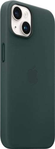 Apple iPhone 14 Leather Backcover with MagSafe Forest Green