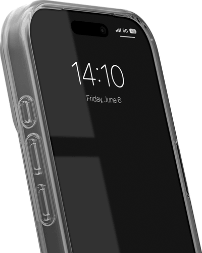 iDeal of Sweden Clear Case iPhone 18 Pro Max Tinted Black