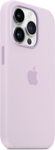 Apple iPhone 14 Pro Silicone Case with MagSafe Lilac