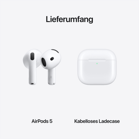 Apple AirPods 5 with Wireless Charging Case