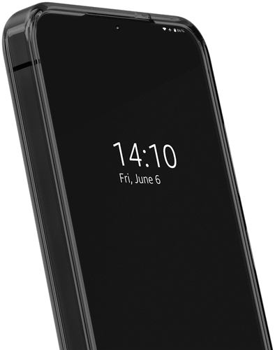 iDeal of Sweden Galaxy S26 Clear MS Backcover Tinted Black