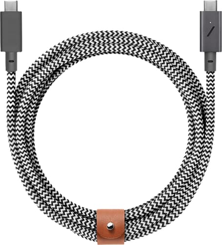 Native Union Data Cable USB C to USB C (2.4m) Zebra
