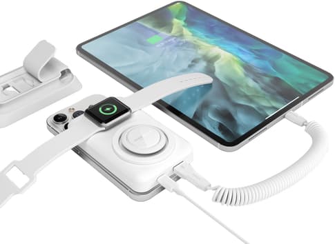 Vonmählen allroundo Pro all-in-one cable and wireless powerbank white