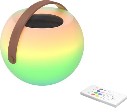 KSIX Bluetooth Speaker Bubble Lamp multicolor Remote Control