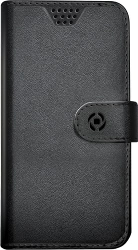 Celly Universal Book Stan Case black XL / 4.5-5'