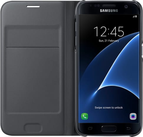 Samsung Galaxy S7 Flip-Cover black