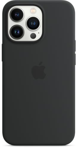 iPhone 13 Pro Silicone Case with MagSafe Midnight