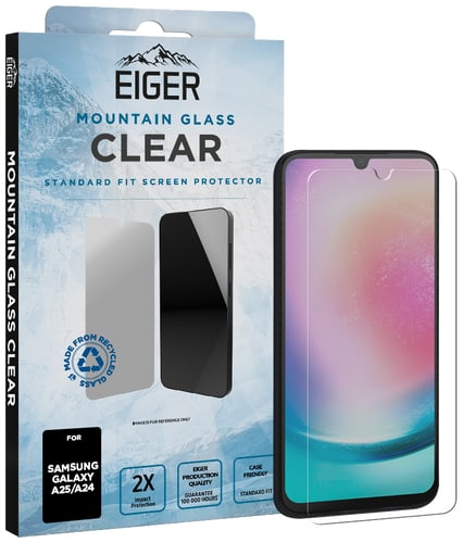 Eiger Galaxy A25 Screen Protector Mountain Glass