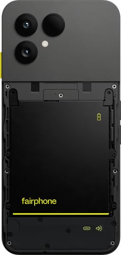 The Fairphone (Gen 6+) 256GB 5G Horizon Black Dual-SIM