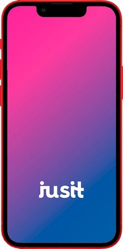Apple iPhone 13 mini_Red_JUSIT.psd