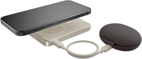 Fresh'N Rebel 5000mAh Magnetic MagSafe Powerbank Silky Sand