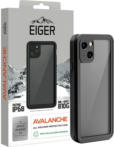 Eiger iPhone 13 Avalanche 360 Case black