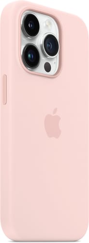 Apple iPhone 14 Pro Silicone Case with MagSafe Chalk Pink