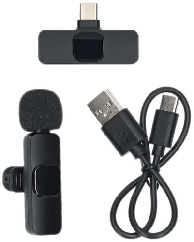 Nedis Microphone USB-C Black