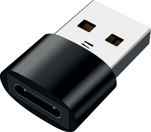 itStyle Adapter USB C to USB A black