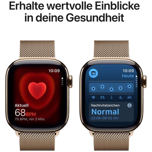 Apple Watch Series 11&nbsp;GPS+Cell 42mm&nbsp;Gold Tit w Gold ML