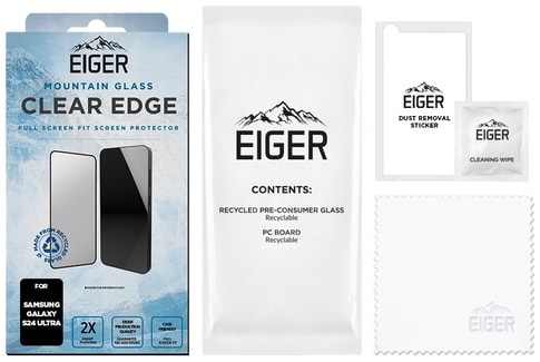 Eiger Galaxy S24 Ultra Screen Protector Edge Mountain Glas