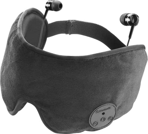 Cellularline Travel Mask with bluetooth Headset black