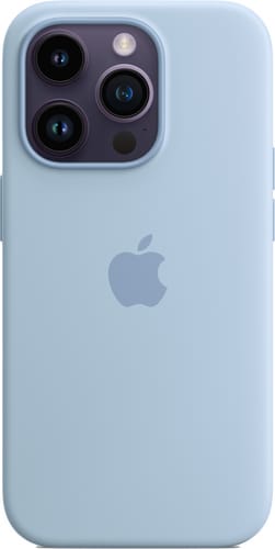 Apple iPhone 14 Pro Silicone Case with MagSafe Sky