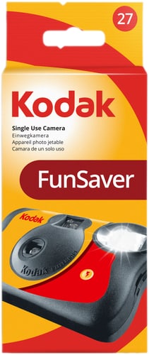 KODAK Fun Saver 27 EXP 800 ISO Camera Black
