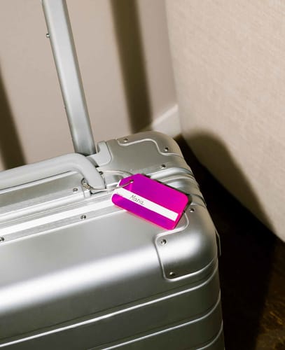 AK Kisten Basics Aluminum Luggage Tag 8pc