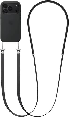 Apple Crossbody Strap Black