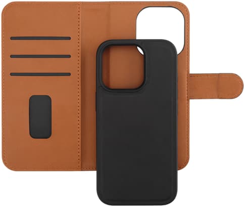 itStyle Premium iPhone 16 Bookcover 2in1 Black