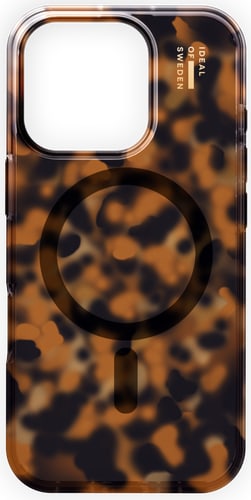 Ideal of Sweden iPhone 16 Pro Silicone Clear MS Backcover Tortoise