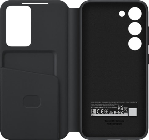 Samsung Galaxy S23 Smart View Flip Cover black