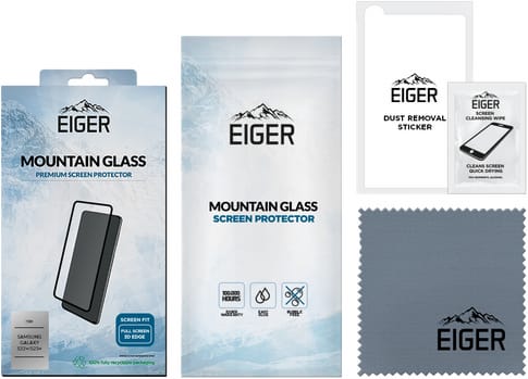 Eiger Galaxy screen protector 3D Glas black